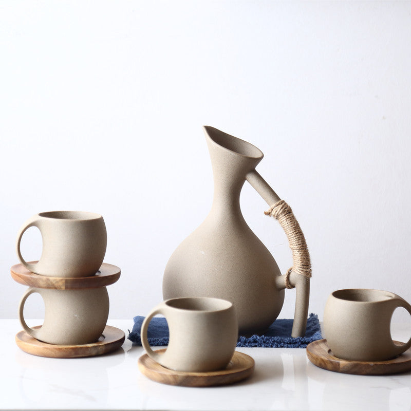 Ceramic Pottery Cold Kettle Set