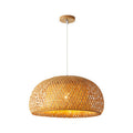 Bamboo Woven Chandelier