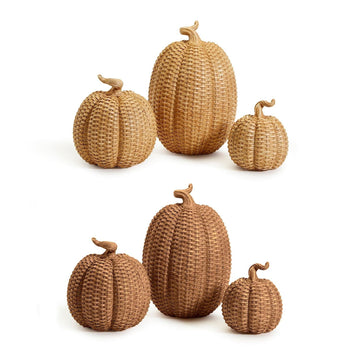 Rattan Pumpkins